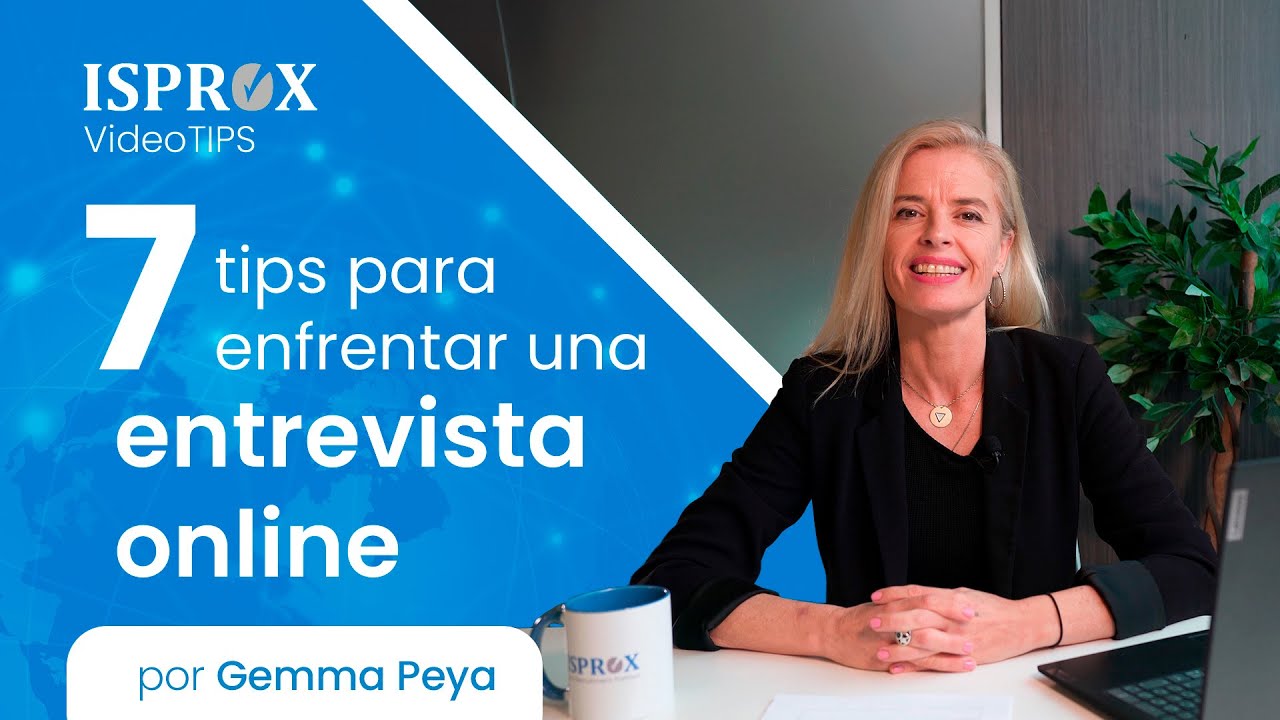 Tips para enfrentar UNA ENTREVISTA DE TRABAJO online | VideoTIPS