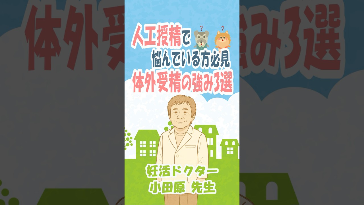 人工授精で悩んでいる方へ。体外受精の強み3選【ジネコ_妊活応援since2000】#妊活 #不妊治療 #体外受精