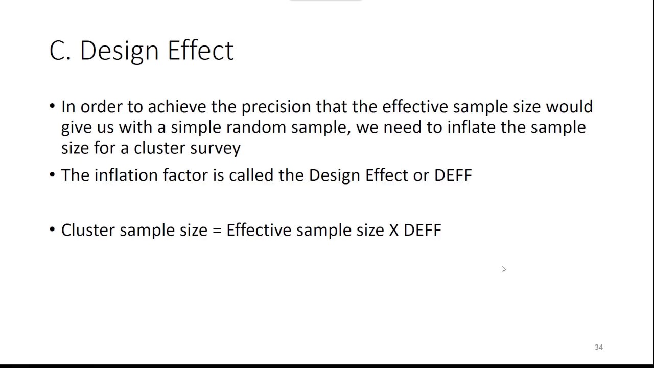 Six Values: C: Design Effect