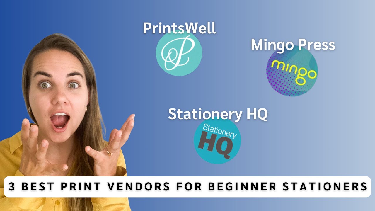 3 Best Beginner Stationery Print Shops