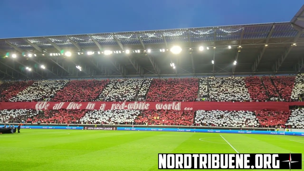 SC Freiburg e.V. gegen Juventus Turin, Choreo und Support.