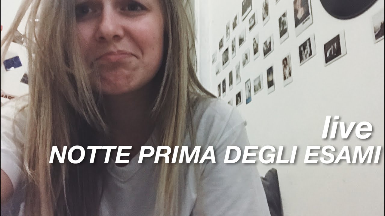 NOTTE PRIMA DEGLI ESAMI LIVE