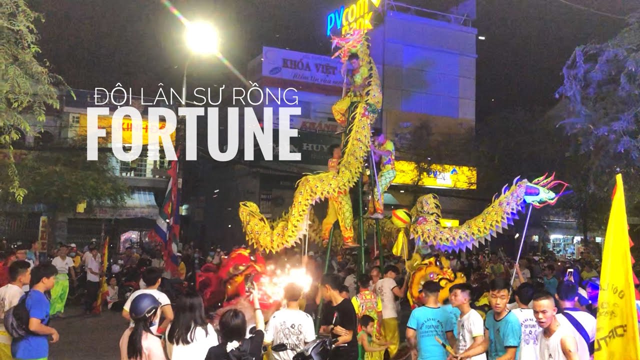 Múa lân Tam Kỳ - Đội Lân Sư Rồng FORTUNE