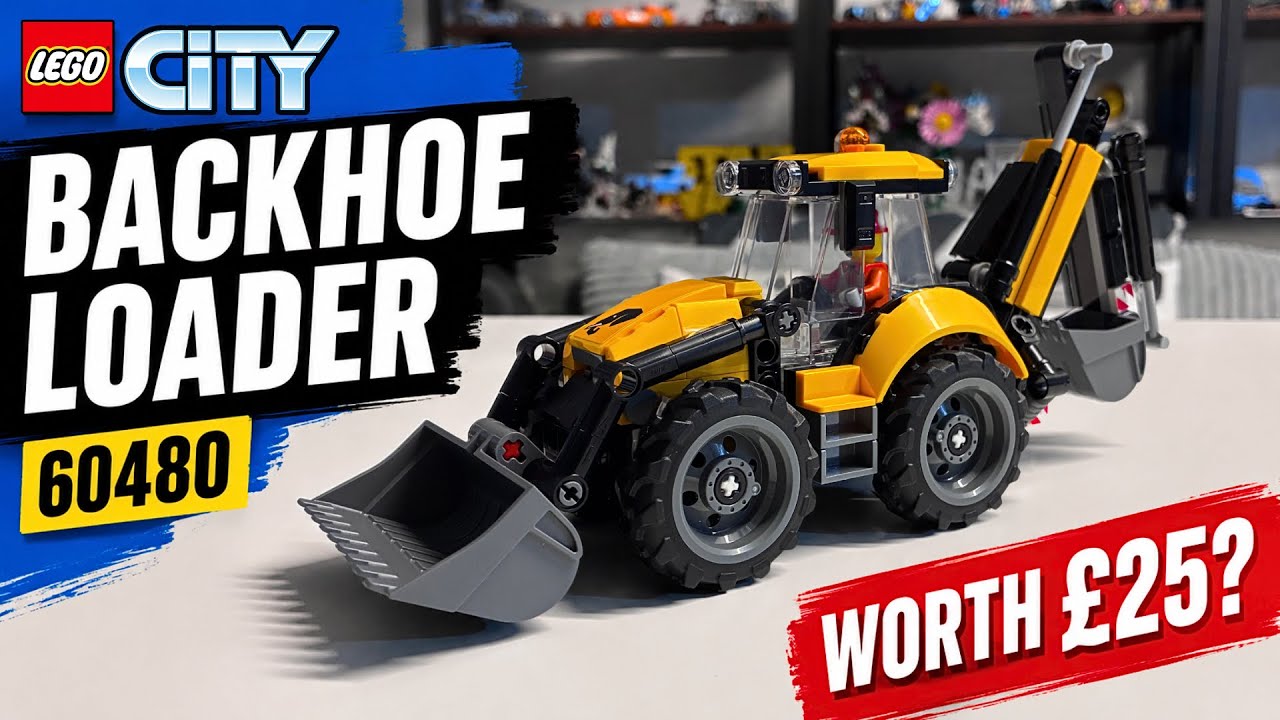 Czy to NAJLEPSZY zestaw LEGO City tego roku? (60480 Koparko-ładowarka)