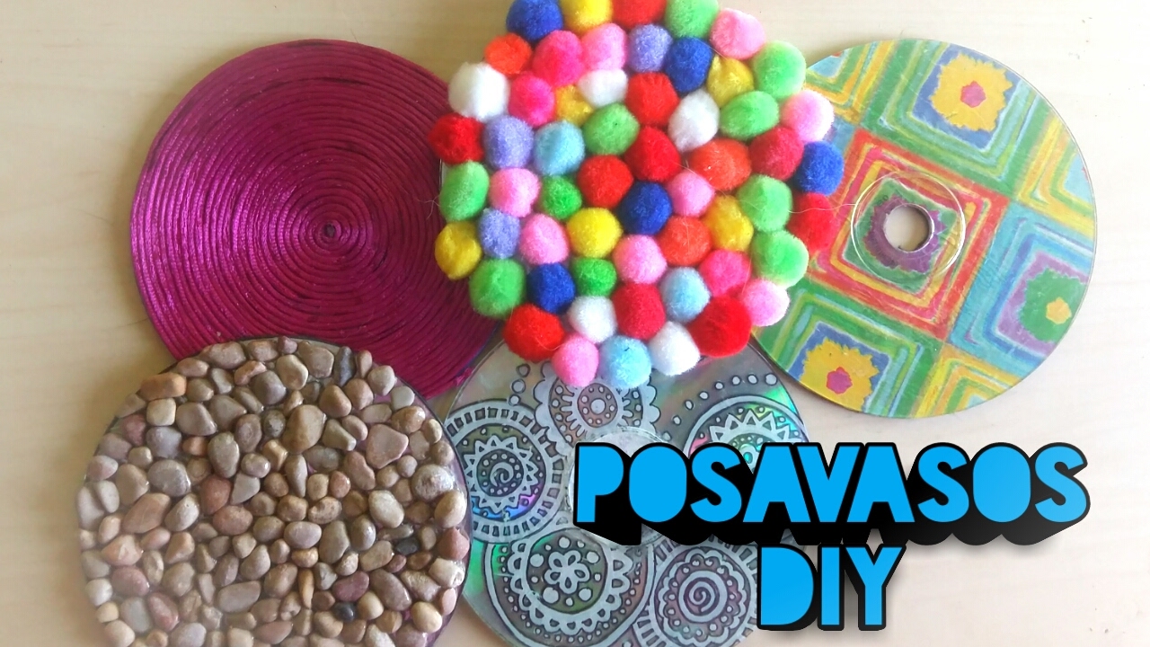 Posavasos DIY con CD's