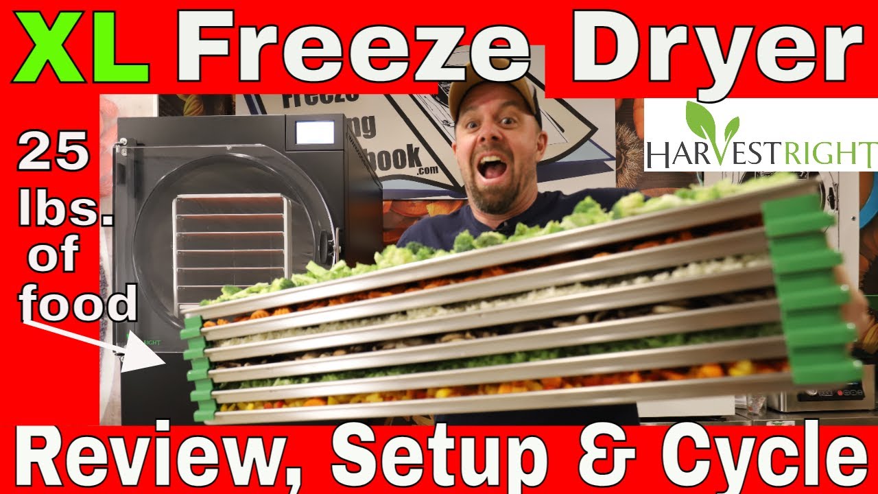 Harvestright XL Freeze Dryer Review -- You're Going to Want to See This! #harvestrightfreezedryer