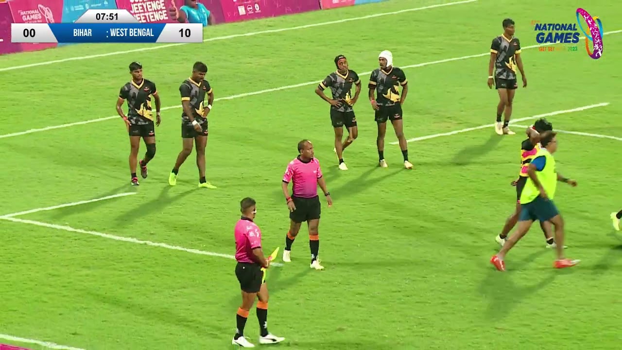 37th National games goa rugby Bihar vs West Bengal full match #rugby #nationalgamesgoa2023