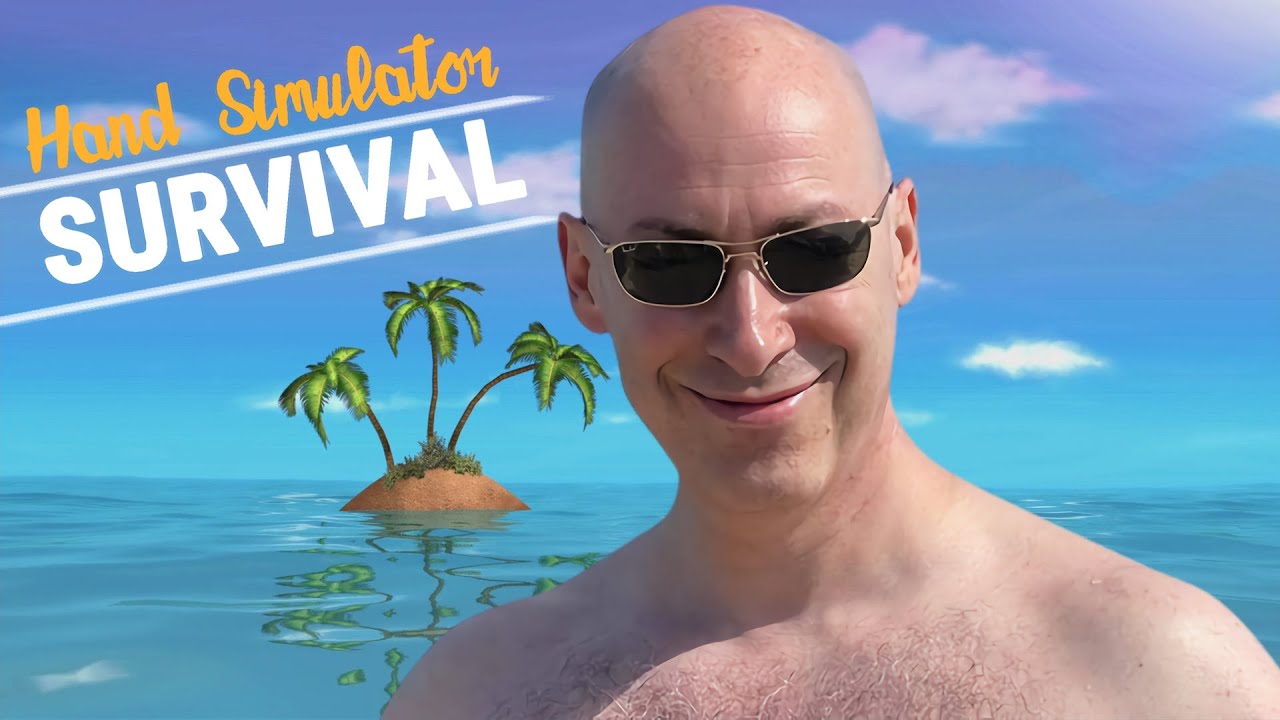 How to SURVIVE on a DESIGNED ISLAND? Hand Simulator: Survival Guide