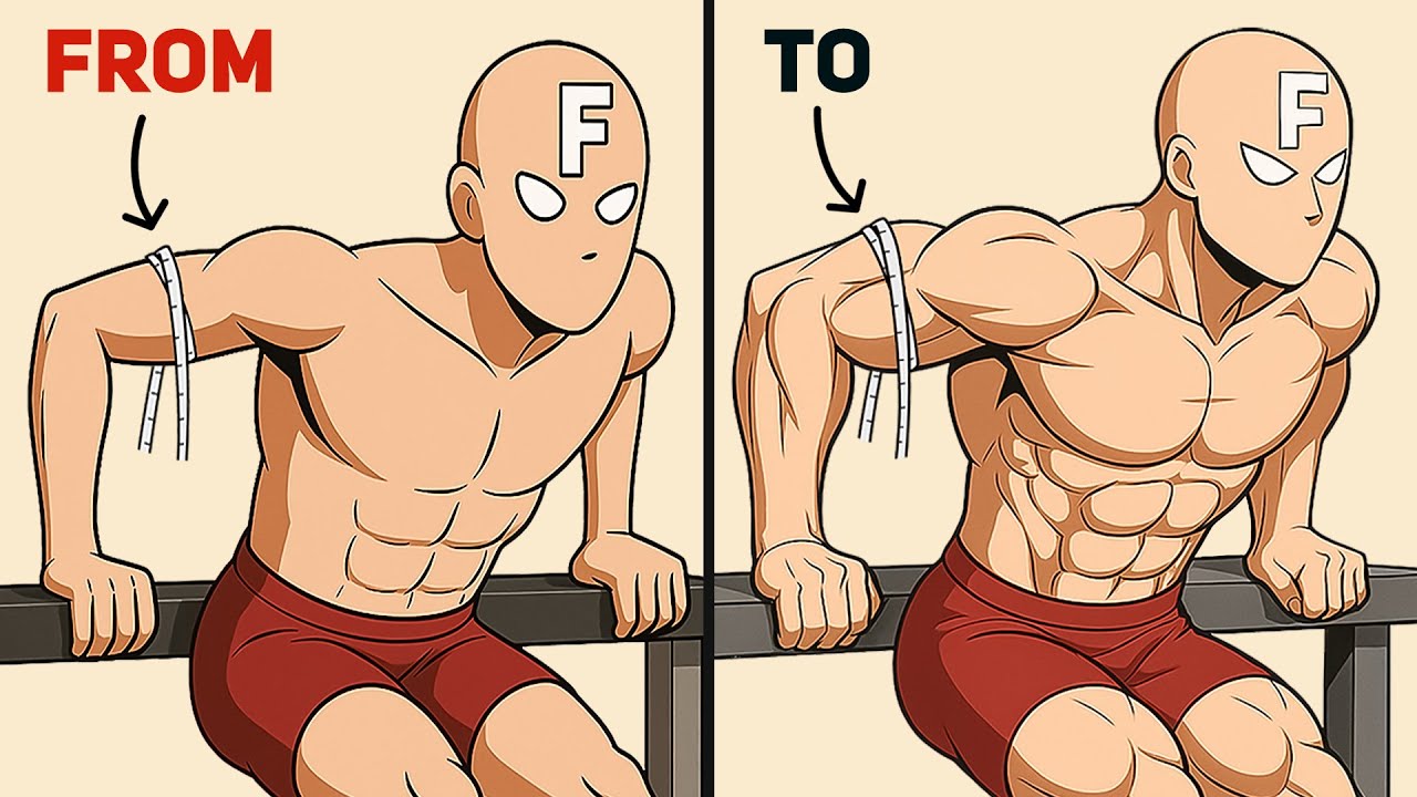 Skinny Arms? Do these 5 calisthenics exercises