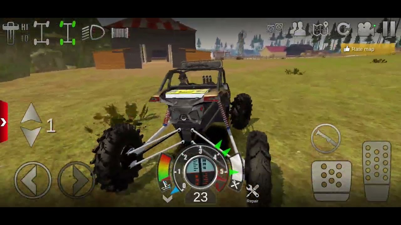 me getting chased by FordBronco cop an off-road outlaws jet ski riding at the end very fun subscribe