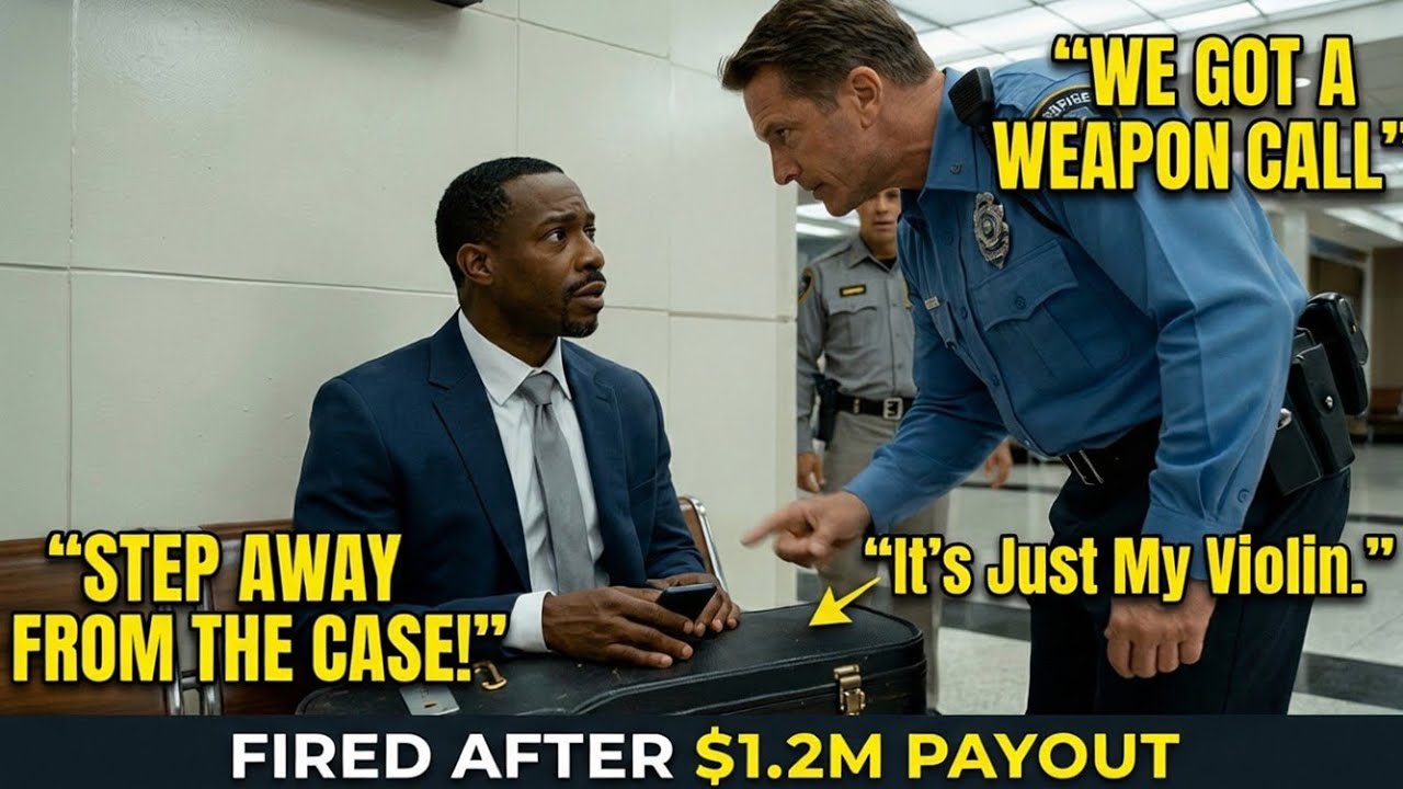 Recist security calls cop on a black man in clinic with a violin case–fired after $1.2M  payout