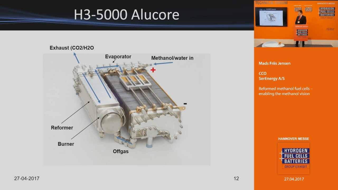 Reformed methanol fuel cells – enabling the methanol vision