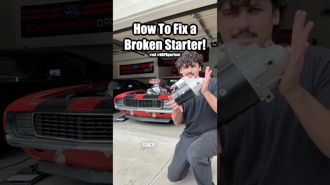 Broken Starter? Here&rsquo;s an easy fix with the help from @theNAPAnetwork #ad #teamNAPA #NAPApartner