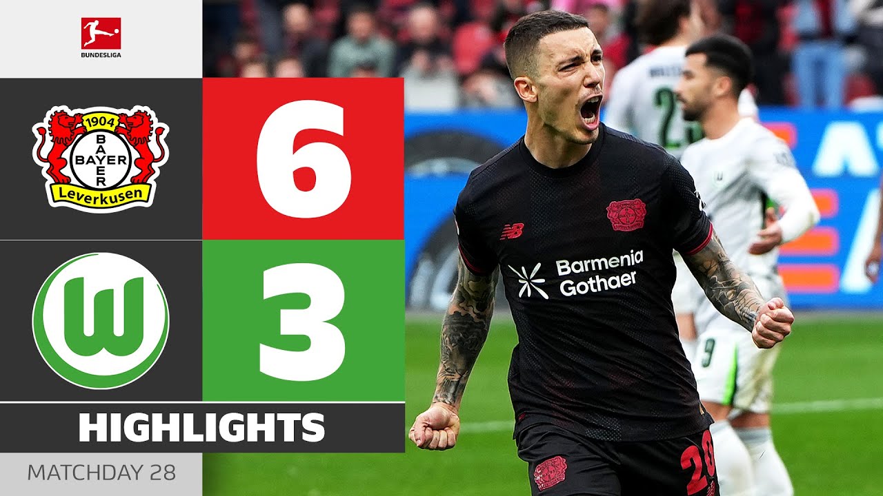 LEVERKUSEN Win After 1-3 Down! | BAYER LEVERKUSEN - VFL WOLFSBURG | Highlights | Bundesliga 25/26