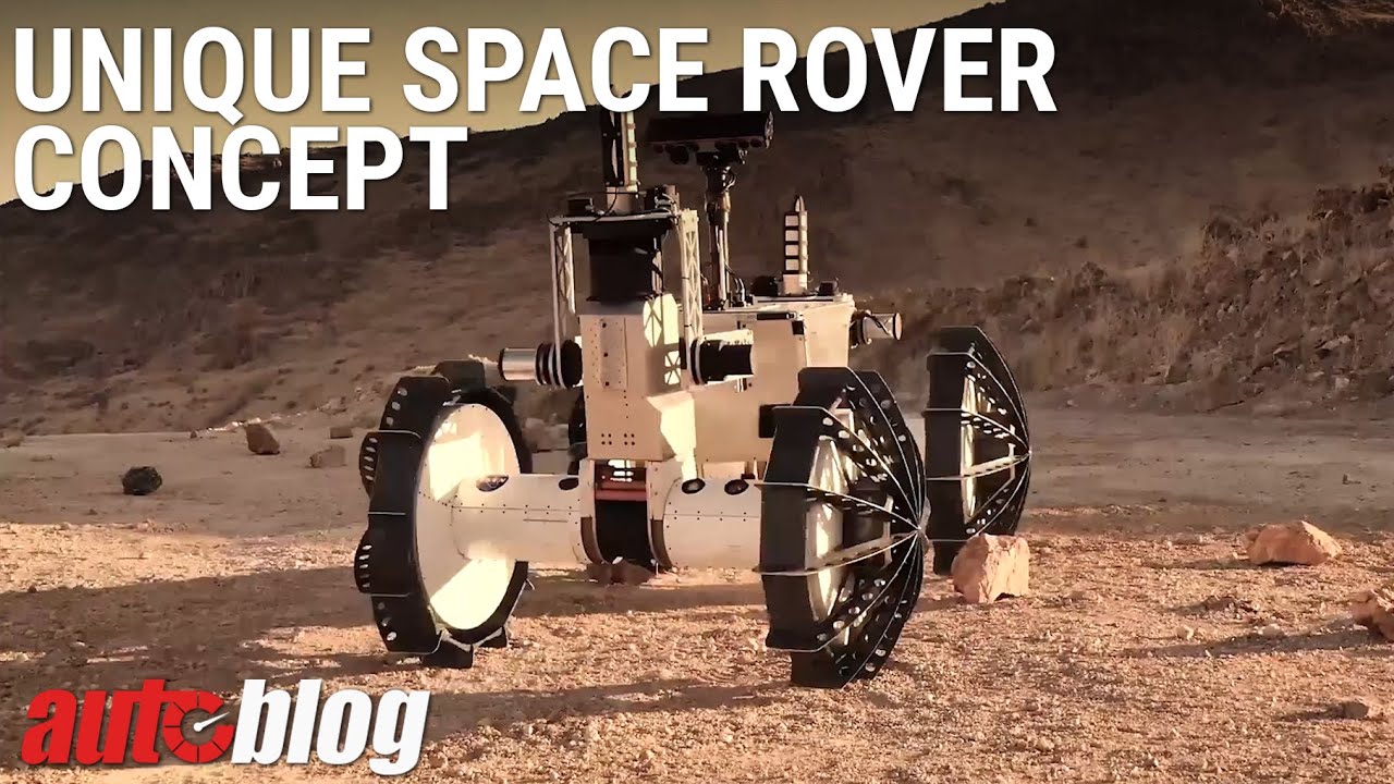 Unique space rover concept