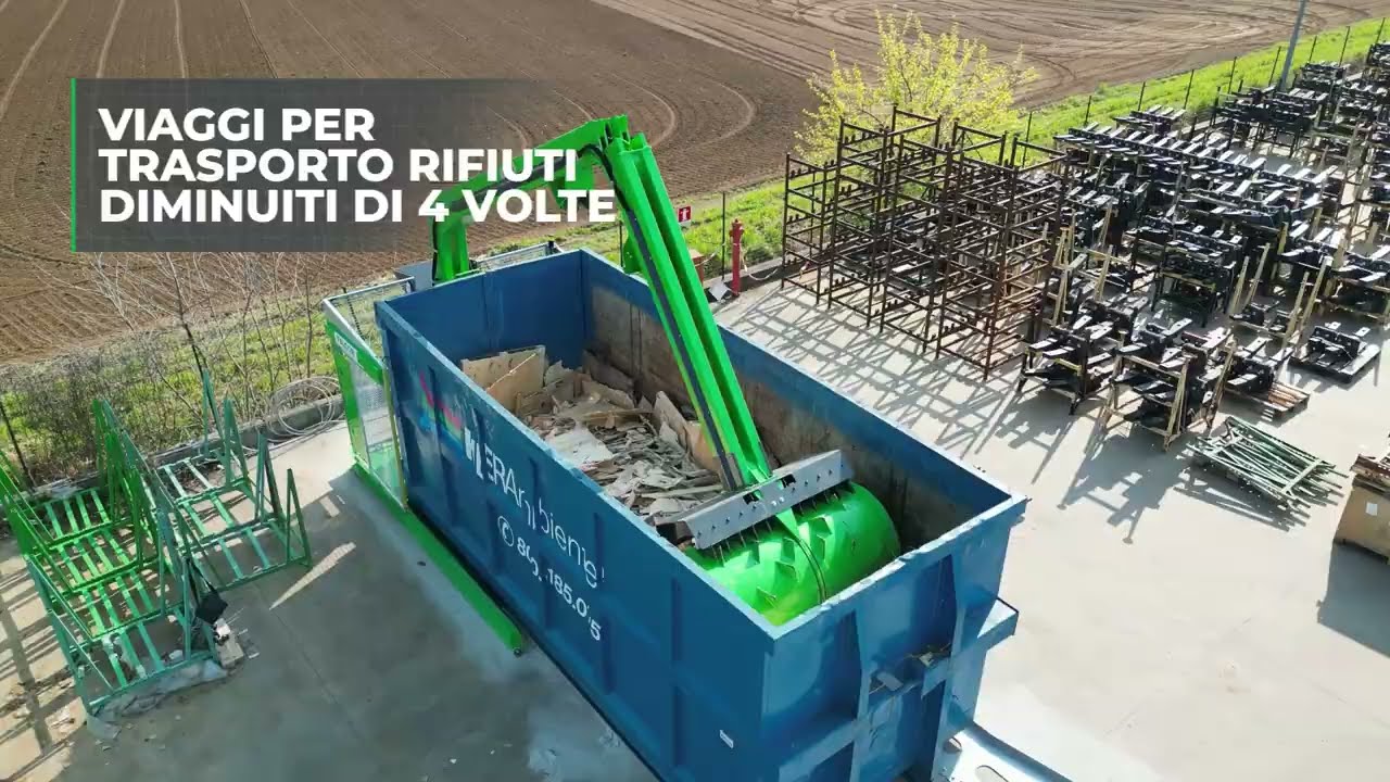 Rollpacker RP7700 | Compattazione rifiuti in legno