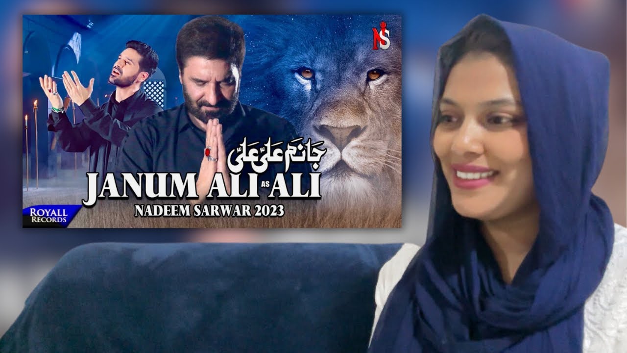 Indian Reaction on Nadeem Sarwar | Janum Ali Ali | Ali Shanawar | New Noha 2023 / 1446