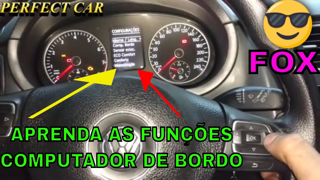 CARLOS - APRENDA TODAS AS CONFIGURA&Ccedil;&Otilde;ES DO COMPUTADOR DE BORDO DO FOX