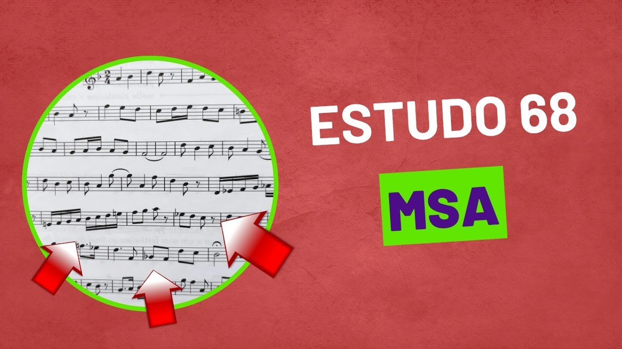 AULA 2️⃣6️⃣. MSA CCB. Pág 89 exercício 68. Leitura Métrica.
