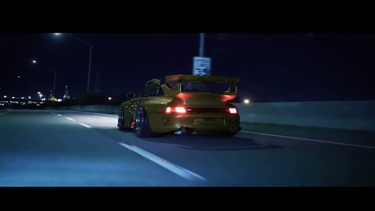 Porsche 993 RWB Night Run | 4K | $$$