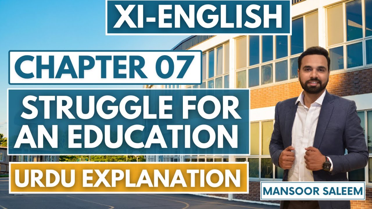 STRUGGLE FOR AN EDUCATION URDU TRANSLATION | XI English New Book