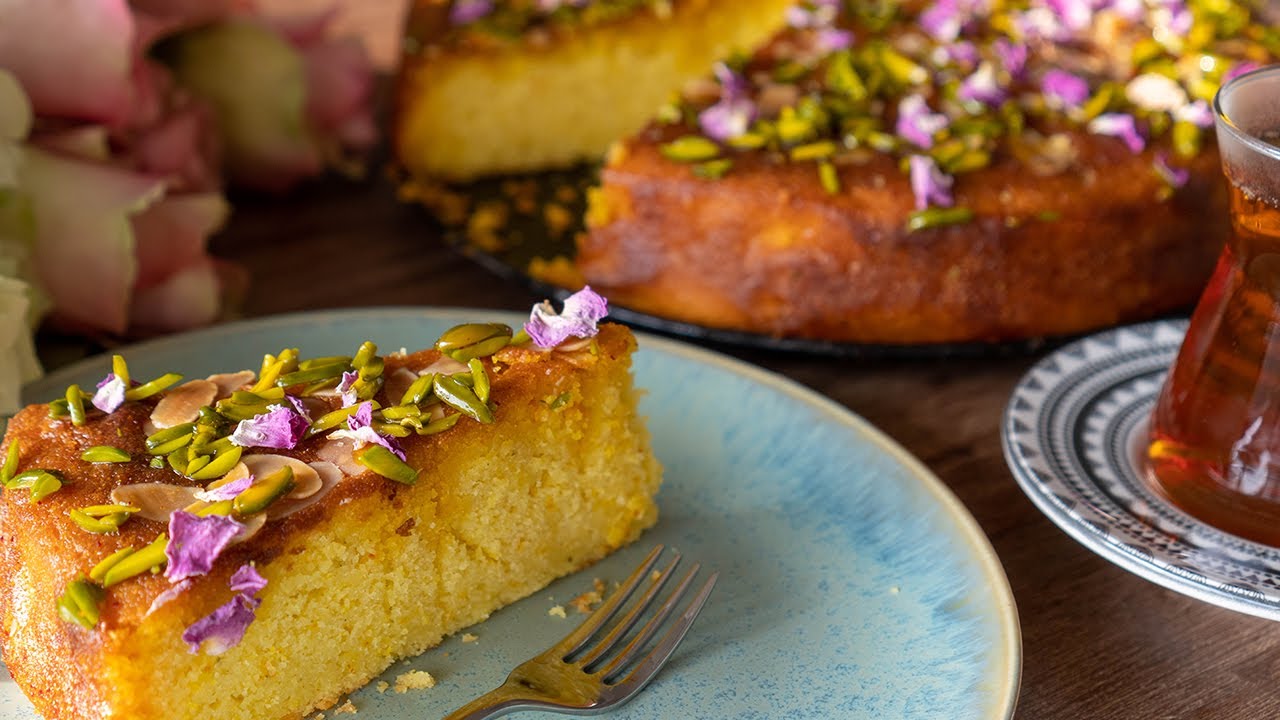 Persian LOVE CAKE | Keyke Baghlava |Liebes Kuchen | Butterbrötchen