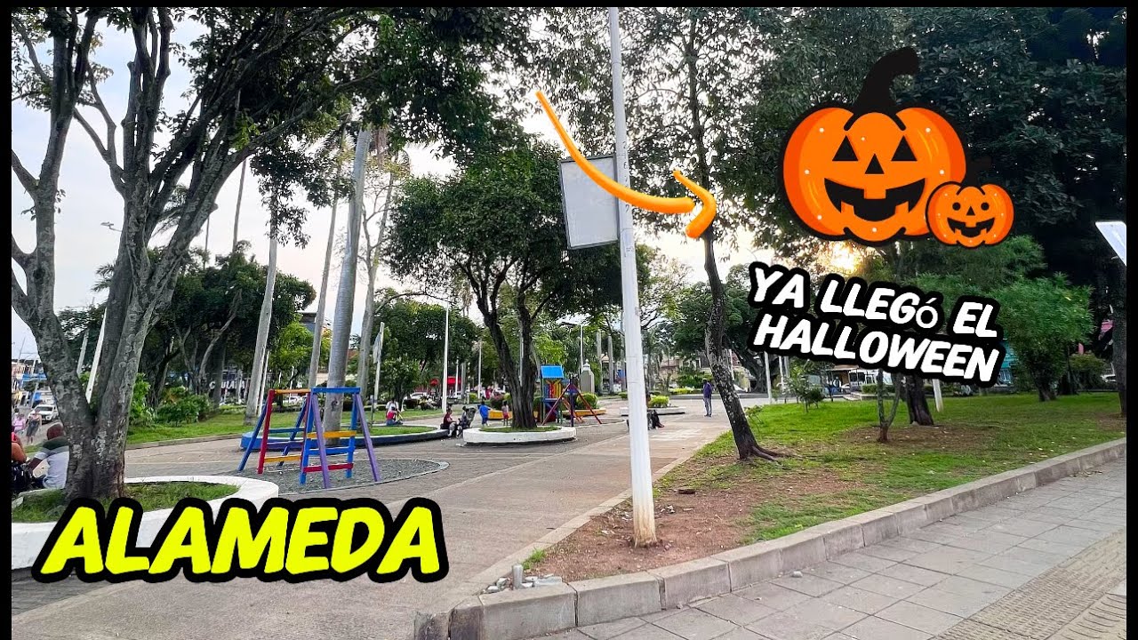 Visitando el Barrio ALAMEDA/ Ya llegó el Halloween 🎃 CALI COP 16