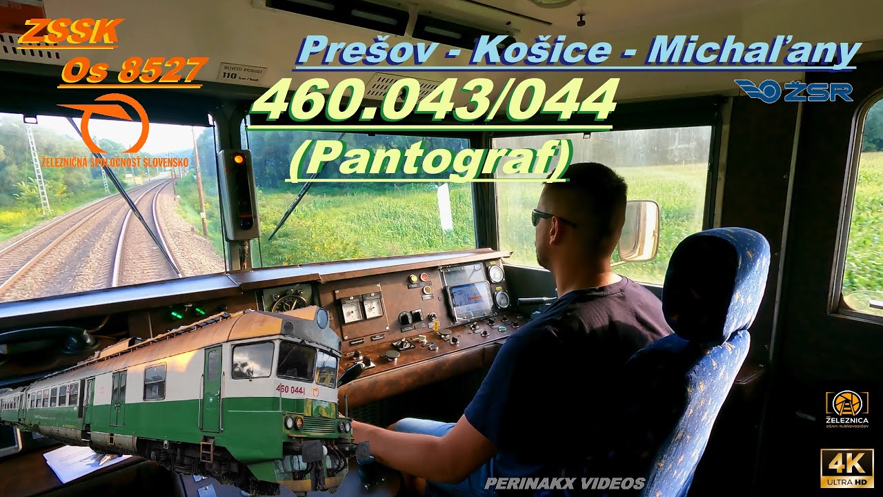 4K Cabview ► Posledné dni legendárnej jednotky Pantograf / Driving retired EMU 460