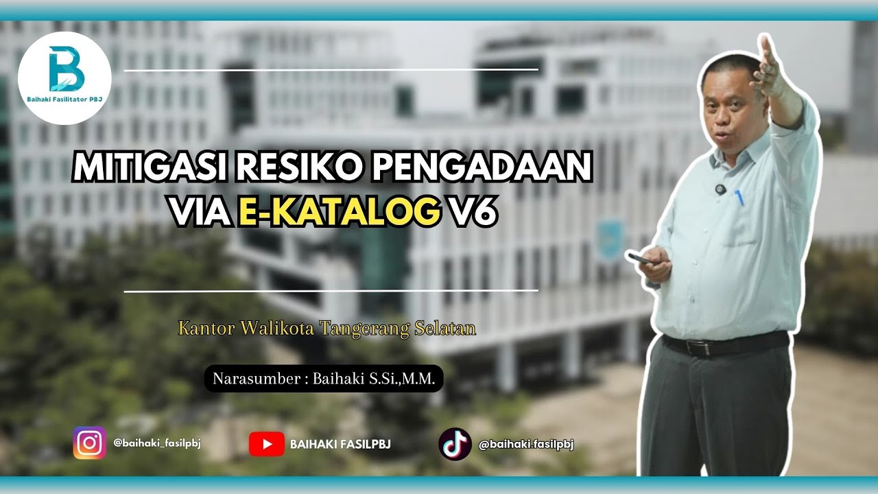 Mitigasi Resiko Pengadaan via e-katalog V6 (video detil) #fyp  #pengadaanbarangjasa #ekatalog