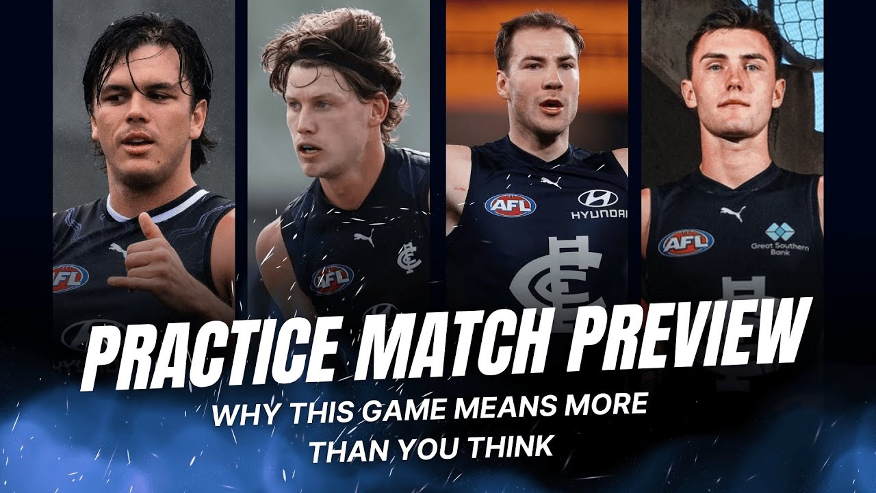 Why This Game Means More Than You Think | Carlton v Brisbane Practice Match Preview