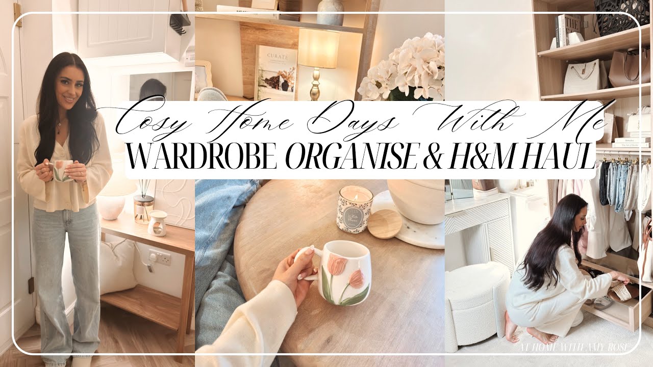 SPRING WARDROBE ORGANISE | Cosy Home Days With Me 🌸✨