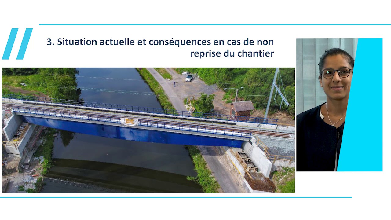 Thuin - Renouvellement du pont 11 sur la ligne 130A