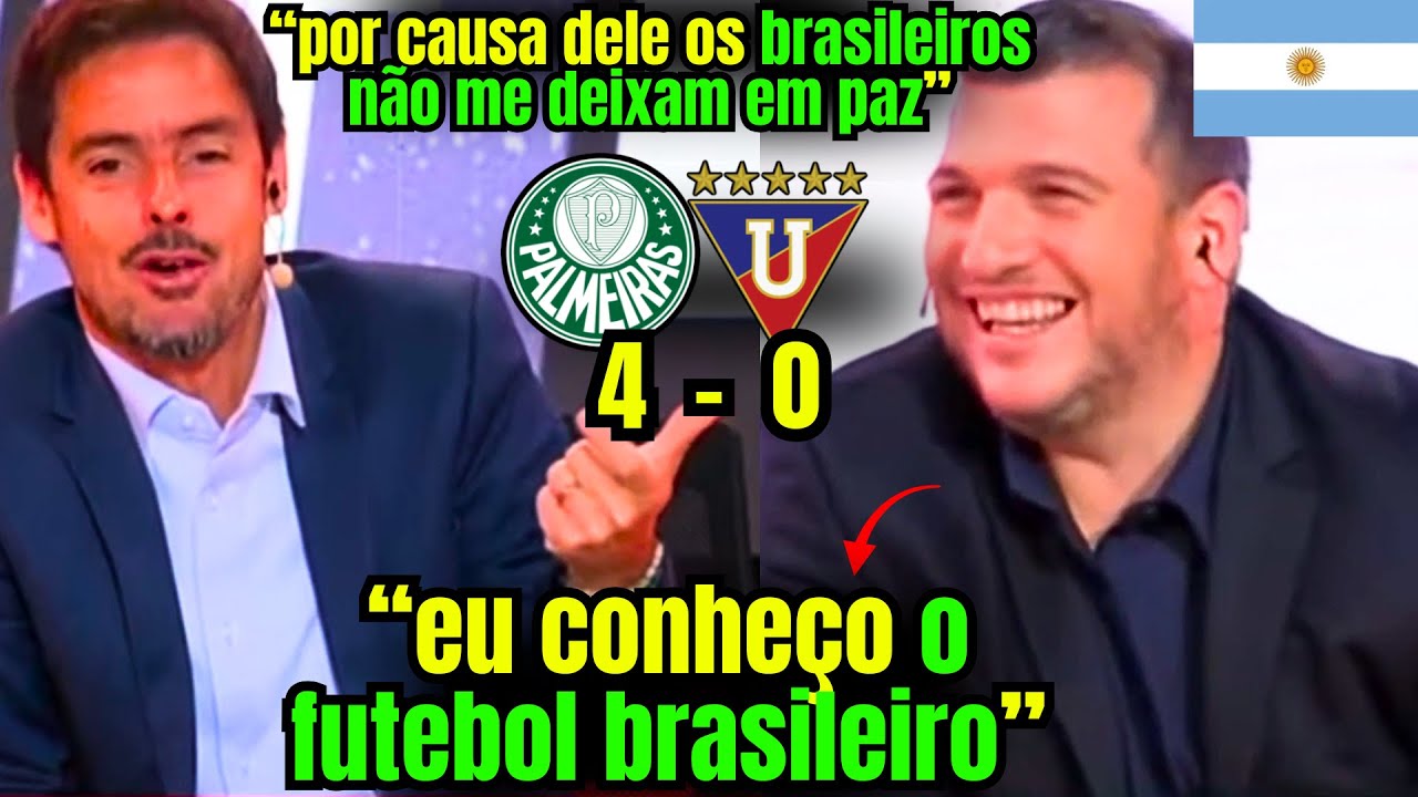 LEO GABES PASSOU O FUTEBOL BRASILEIRO NA CARA DOS ARGENTINOS 
