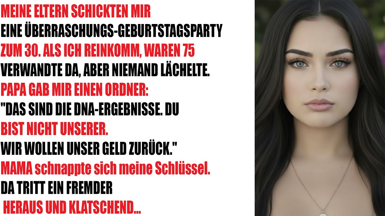 Meine Eltern demütigen mich an meinem 30. Geburtstag mit DNA-Tests –