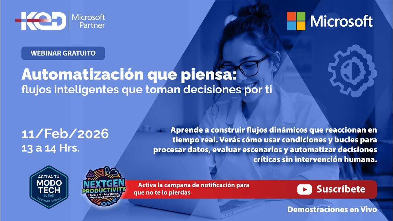 Automatización que piensa: flujos inteligentes que toman decisiones por ti