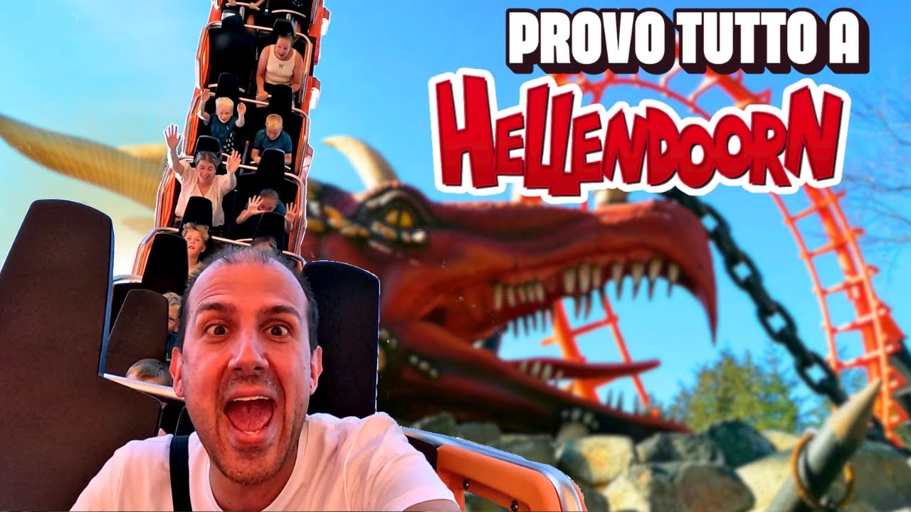 PROVO TUTTO a HELLENDOORN PARK 🎢 il PARCO per FAMIGLIE che NON TI ASPETTI