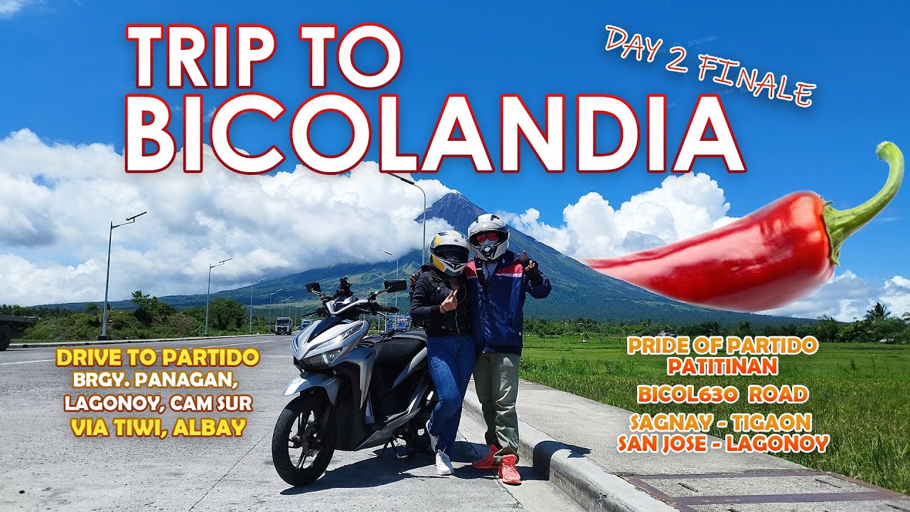 Bicol Ride 2025 Road Update Bicol 630 Tiwi Albay to Lagonoy Camsur | Honda Click | Lance Chronicles