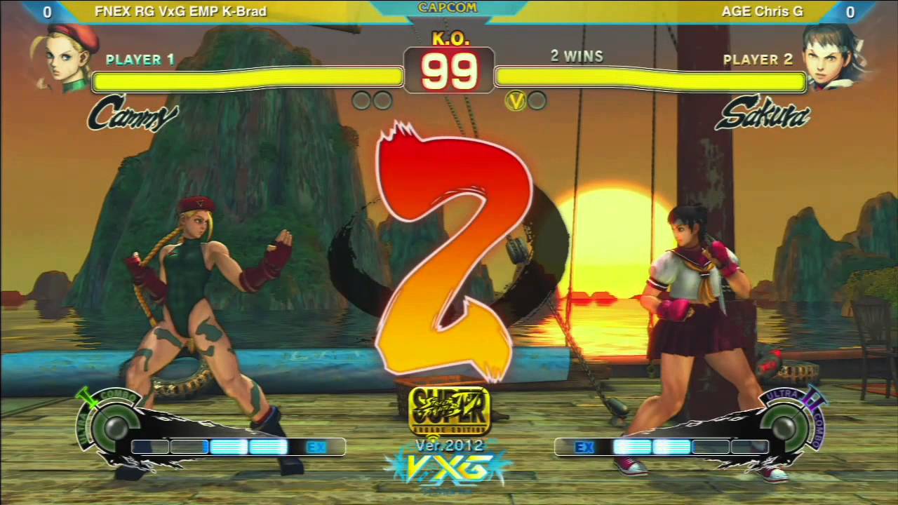 VxG2013: FNEX K-Brad vs AGE Chris G - Losers Semis - SSF4: AE Ver. 2012
