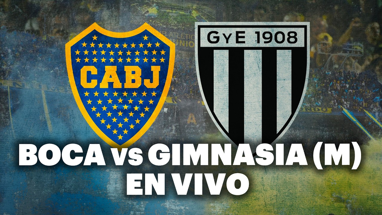 EN VIVO 🔴 BOCA vs GIMNASIA (M) | Torneo Apertura - Fecha 8 ⚽ VIVILO en STREAM TyC Sports