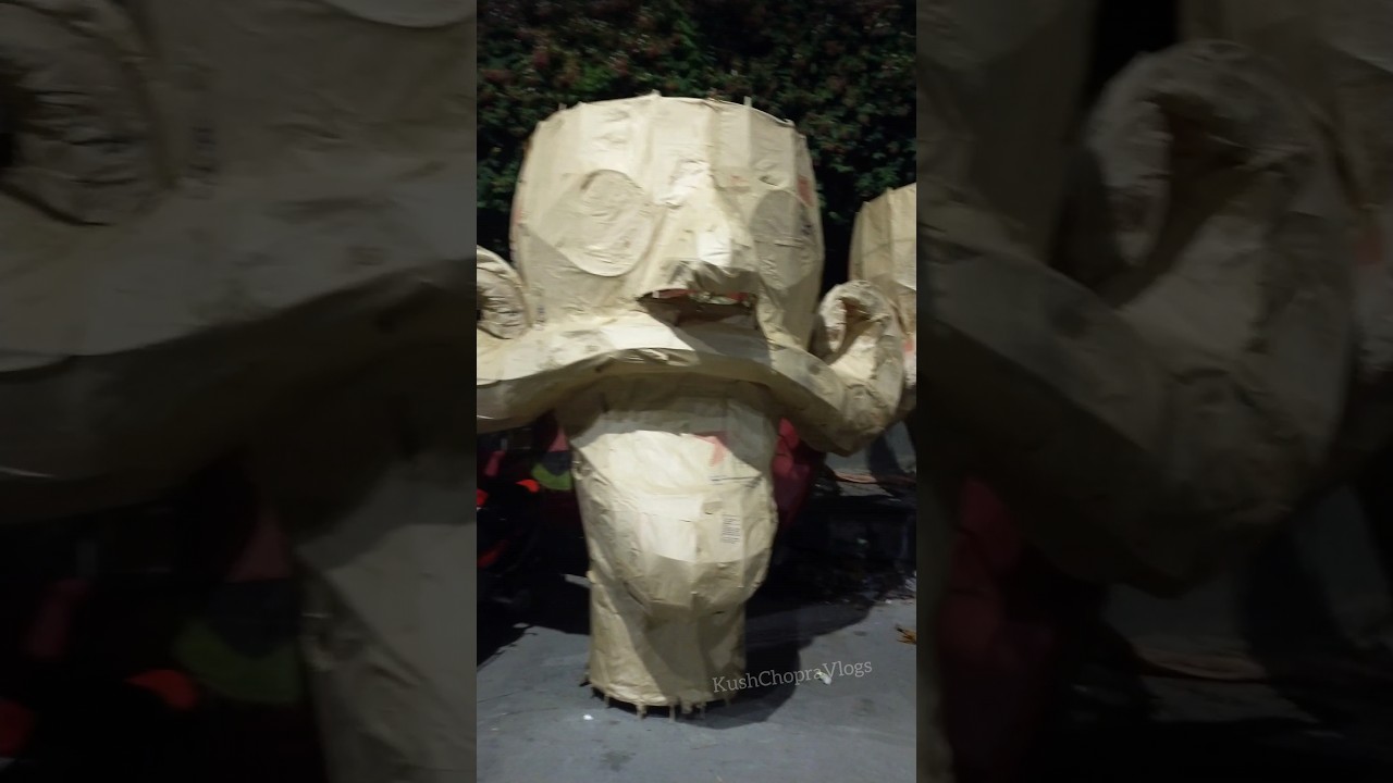 Cheapest Ravan Market In Delhi | Ravan Market 2023 | Tagore Garden Ravan Market | Ravan Making 2023