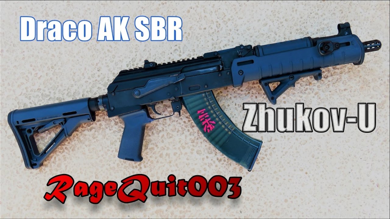 Draco AK SBR Zhukov-U - 200 & 300 Yards - RageQuit003