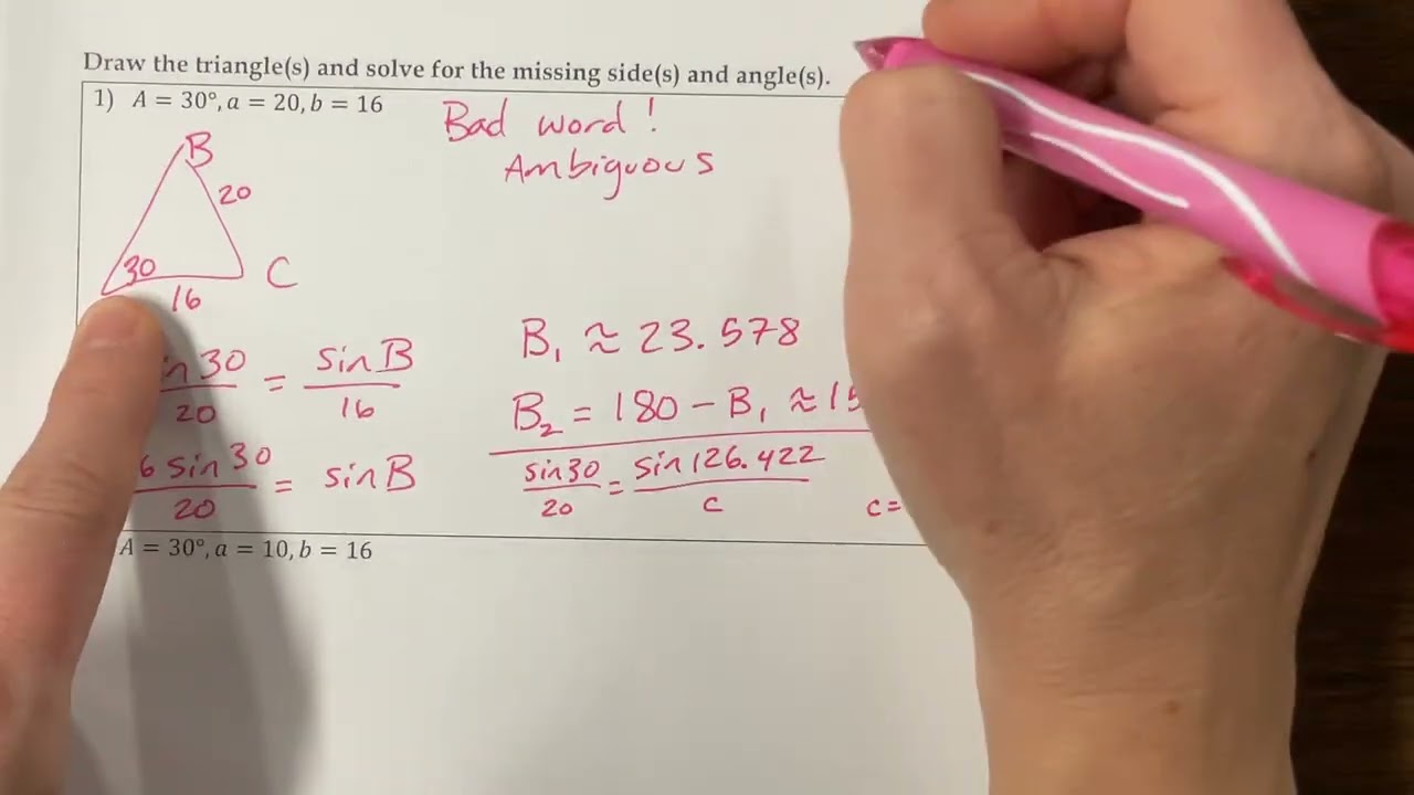 8B The Ambiguous Case