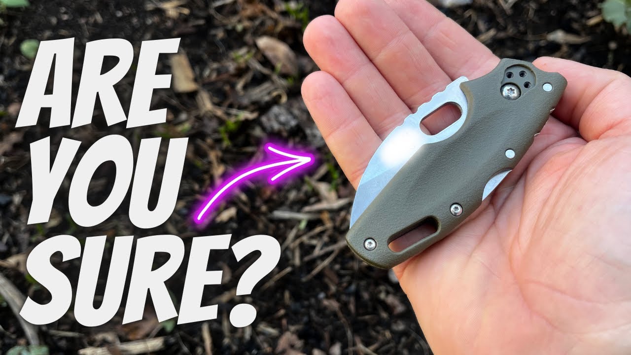 The Best Overbuilt Mini EDC Pocket Knife! Cold Steel TUFF LITE
