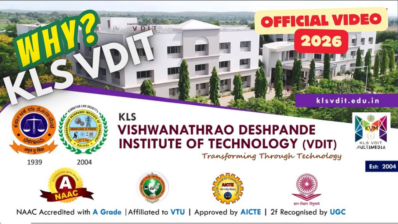 KLS VDIT | 2026 Official Video | Engineering College in Karnataka
