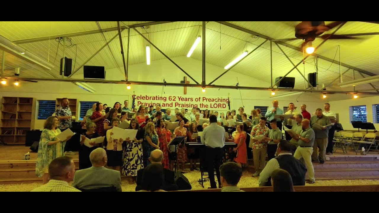 Camp Meeting Choir, Taylorsville Baptist Camp Meeting June 18, 2025.