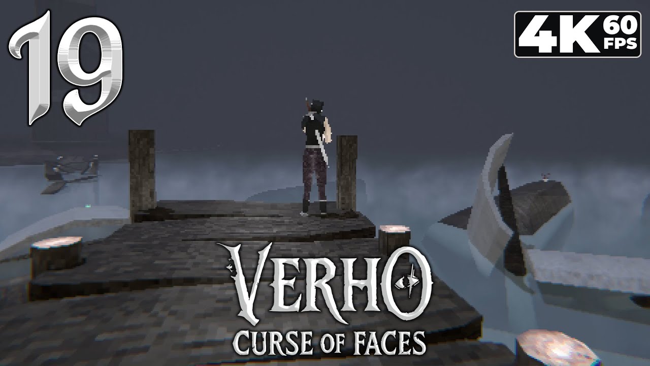 Verho: Curse of Faces (PC) - 4K60 Walkthrough Part 19 - The Shore