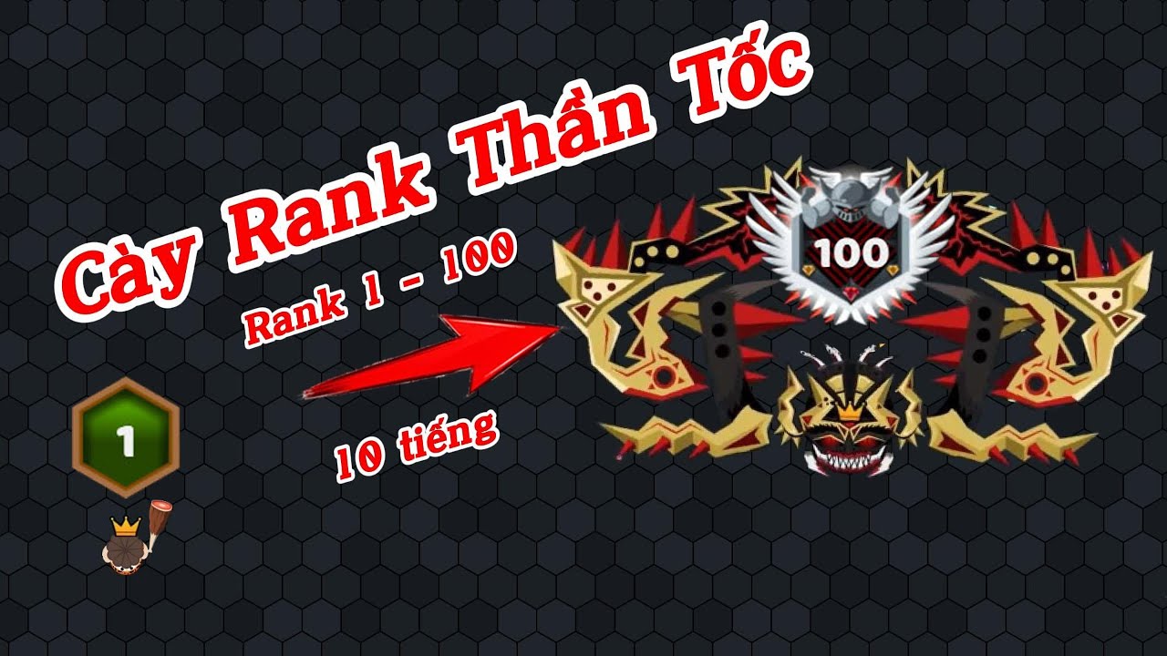 Evowars.io #741 : Cày Rank Thần Tốc - Rank 1 tới Rank 100 trong vòng 10 tiếng