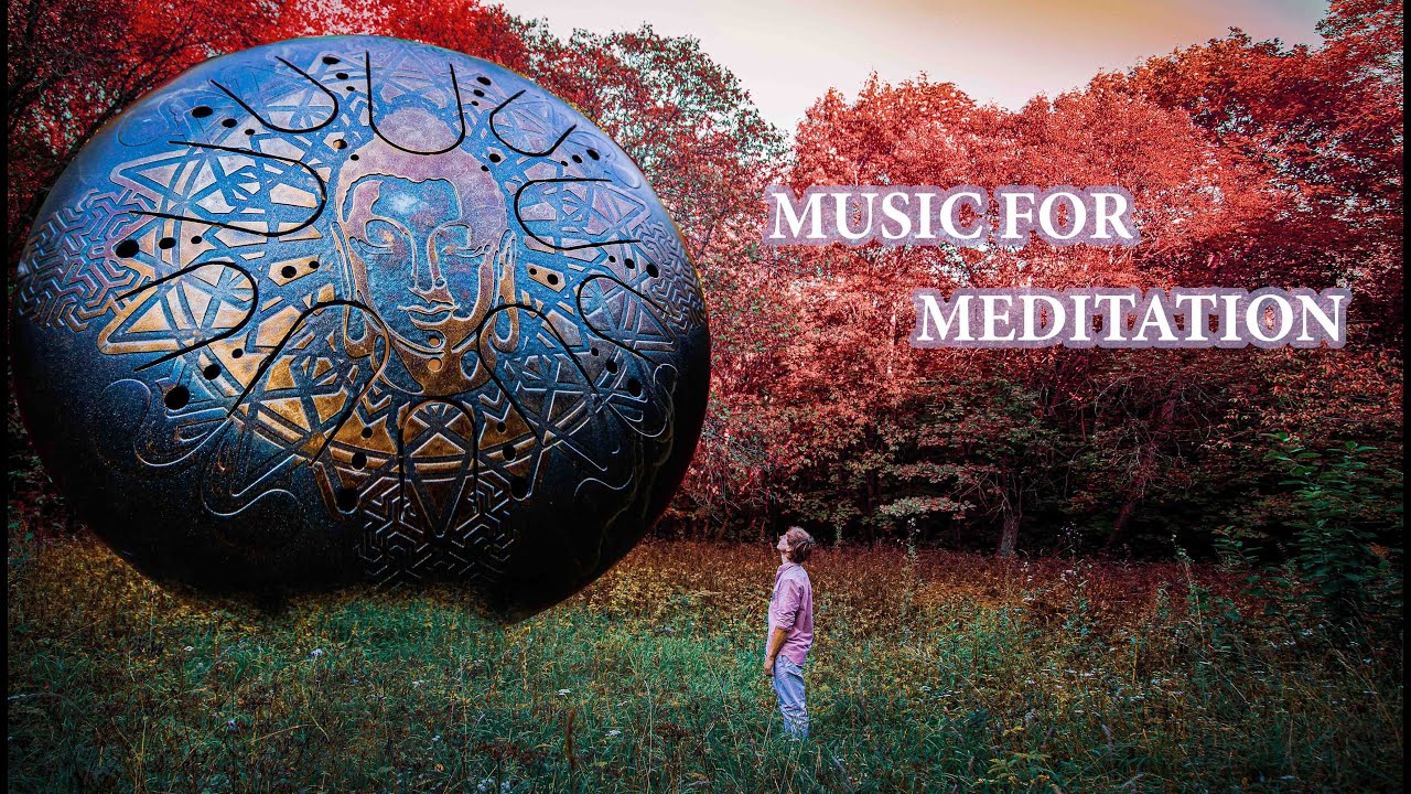 Music for Meditation - Buddha Drum (Steel tongue drum, tank drum, happy drum, hapi drum, глюкофон)