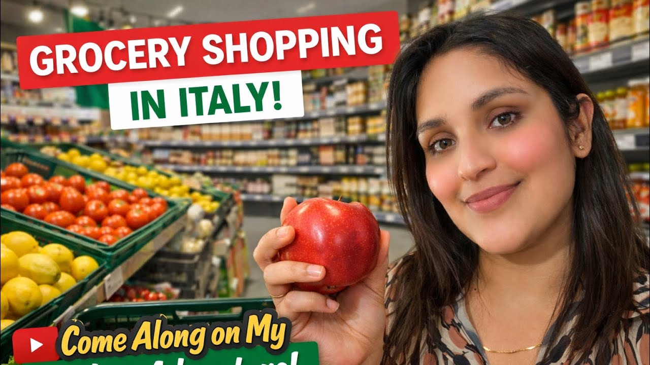 Grocery shopping in Italy | Daily life in Italy