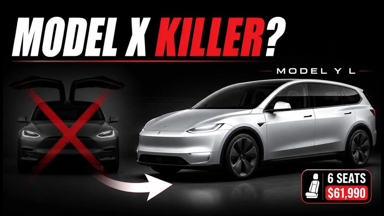 Tesla Model Y L: The 6-Seat EV That Could Kill the Model X